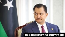 Намесьнік галоўнага вайскавода Лібійскай нацыянальнай арміі Садам Хафтар, сын фэльдмаршала і галоўнага вайскавода ЛНА Халіфы Хафтара, які прыяжджаў у Менск сёлета ў лютым для абмеркаваньня вайсковай супрацы зь Беларусьсю, 21 кастрычніка 2025 году