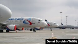 Самолеты «Уральских авиалиний», иллюстративное фото.