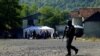 Serbian Warplanes Circle Over Border Blockade In Kosovo