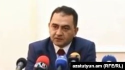 Новоизбранный представитель Верховного органа АРФ «Дашнакцутюн» Арсен Амбарцумян, Ереван,  28 марта 2018 г.