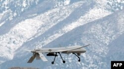 یک هواپیمای بدون سرنشین آمریکایی