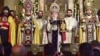 Armenia - Catholicos Garegin II (C) celebrates a Christmas mass at the Echmiadzin cathedral of the Armenian Apostolic Church, 6 January 2015. 