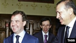 Встреча Дмитрия Медведева и Реджепа Эрдогана в подмосковной Барвихе, 13 января 2010 г.