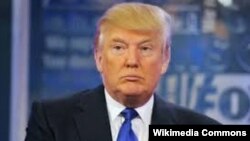  دونالد ترامپ، یکی از کاندیداهای حزب جمهوریخواه برای انتخابات ریاست جمهوری ۲۰۱۶ آمریکا