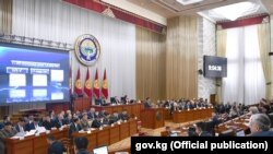 Отчет премьер-министра Мухаммедкалыя Абылгазиева в парламенте. 24 апреля 2019 г.