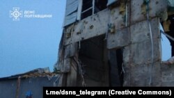 Наслідки одного з попередніх ударів РФ по Кременчуку