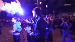 Протести у Македонії тривають третій вечір поспіль