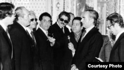 دیدار اعضای کابینه بختیار با محمدرضا شاه پهلوی