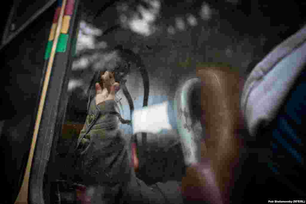 Евакуація жителів із Дебальцева. 3 лютого 2015 року