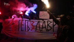 У Києві блокували в’їзд до Києво-Печерської лаври (відео)