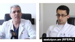 Андраник Погосян и Левон Бадалян, 28 апреля 2015 г.