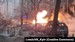 Наслідки російського удару в Голосіївському районі Києва, 20 грудня 2024 року