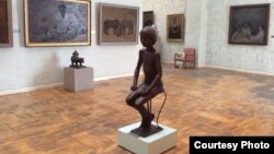 В Музее изобразительных искусств.