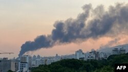 Дим над Тегераном після ізраїльського удару 16 червня