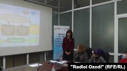 Ҳамоиши як созмони ҷамъиятӣ дар Тоҷикистон. Акс аз бойгонӣ