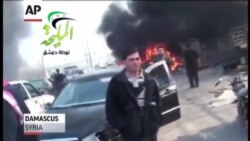 «حمله هواپیماهای حکومت اسد در دمشق»