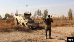 نیروهای امنیتی افغانستان در جریان درگیری با طالبان در لشگرگاه؛ ۱۹ دسامبر سال ۲۰۱۶