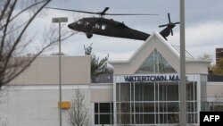 Iамеркан Цхьаьнатоьхна Штаташ -- Бостонерчу Вотертаунехь Царнаев Джовхар къайлаваьллачу меттигна тIекхозу беракема, 19Оха2013