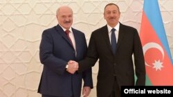 Аляксандар Лукашэнка і Ільхам Аліеў