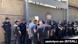 Будівля Слідчого комітету Вірменії під час затримання Самвела Карапетяна 