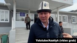 Президенттин Баткен облусундагы ыйгарым укуктуу өкүлү Айбек Шаменов 