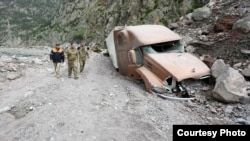 Փլուզման հետևանքները Վերին Լարսում, լուսանկարը՝ Դոնի Ռոստովում Հայաստանի հյուպատոսության