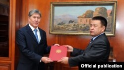 Алмазбек Атамбаев и Чыныбай Турсунбеков