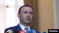 Секретарь Совета безопасности Армении Армен Григорян (архив)