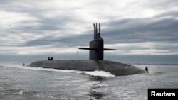 Американський підводний човен USS Tennessee на базі в штаті Джорждія, 2013 рік