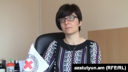 Ответственная за коммуникационные программы армянской делегации МККК Зара Аматуни