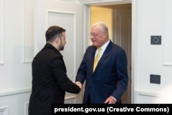 Встреча в Риме президента Украины Владимира Зеленского и спецпосланника президент США Кита Келлога. 9 июля 2025 года