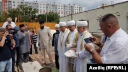 Иваново мәчетенең икенче өлешенә нигез ташы салу