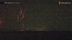 Нічний салют від ЗСУ на передовій