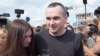Ukraine -- filmmaker Oleh Sentsov arrives in Kyiv, 07sep2019