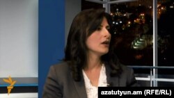 Փաստաբան Լուսինե Սահակյանը «Ազատություն TV»-ի տաղավարում, արխիվ