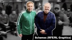 Керівник Енергетичної митниці Держмитслужби Анатолій Комар та власник холдингу VM Groupe Віталій Марченко