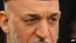 Ооганстандын президенти Хамид Карзай Пакистанды ооган аймагын бомбалады деп айыптап чыкты.