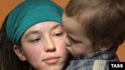 Наталья Сокол с сыном