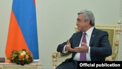 Президент Армении Серж Саргсян (архив)