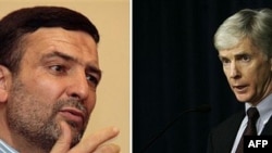 رايان کروکر و حسن کاظمی قمی، سفيران آمريکا و ايران رياست هيئت نمايندگی دو کشور را برعهده دارند.