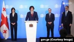 Մակա Բոչորիշվիլի, Իրակլի Կոբախիձե, Անրի Օխանաշվիլի, Դավիթ Սոնգուլաշվիլի, Թբիլիսի, 25-նոյեմբերի, 2024թ․