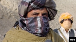 Taliban spokesman Zabiullah Mujahid (above) confirmed the death of Mullah Abdulmanan.