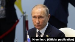 Индия -- Президент России Владимир Путин, Гоа, 16 октября 2016 г. 