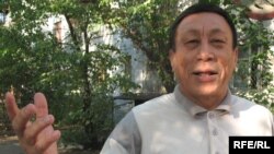 Аскар Сатан, автор компьютерной программы "Электронный дневник". Алматы, 15 сентября 2008 года.  