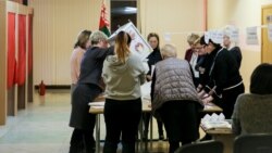 Падлік галасоў на выбарах у мясцовыя саветы дэпутатаў на «ўчастку 000-179»