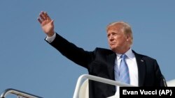 دونالد ترامپ روز سه‌شنبه قبل از ترک واشنگتن به مقصد بروکسل برای شرکت در اجلاس سران ناتو با خبرنگاران صحبت کرد