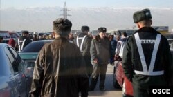 Aşgabadyň golaýyndaky barlag nokady.