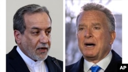 Իրանի արտգործնախարար Աբաս Արաղչի, ԱՄՆ նախագահի հատուկ բանագնաց Սթիվ Ուիթքոֆ 