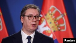 Presidenti i Serbisë, Aleksandar Vuçiq.
