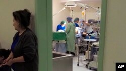 Արցախի հիվանդանոցներից մեկը, արխիվ